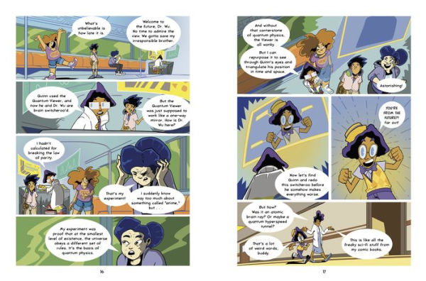 The Dr. Wu Brain Switcheroo!: An Adventure with a Physics Phenom