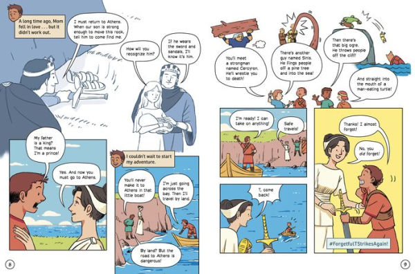 Theseus and the Minotaur: A Modern Graphic Greek Myth