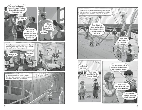 Annie and the Unsinkable Ship: A Titanic Graphic Novel