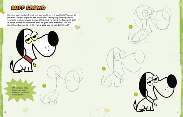 How to Draw the Powerpuff Girls and Playful Pets