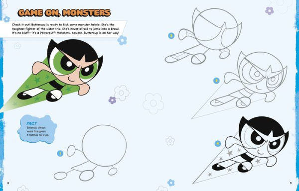 How to Draw the Powerpuff Girls and Mean Monsters