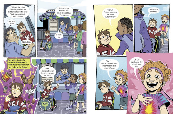 The Fantastic Freewheeler and the Second Superhero: A Graphic Novel