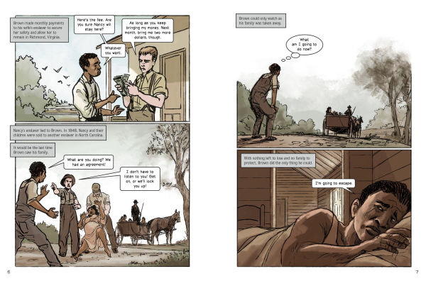 Mailing Himself to Freedom: A Graphic Novel Biography of Henry "Box" Brown