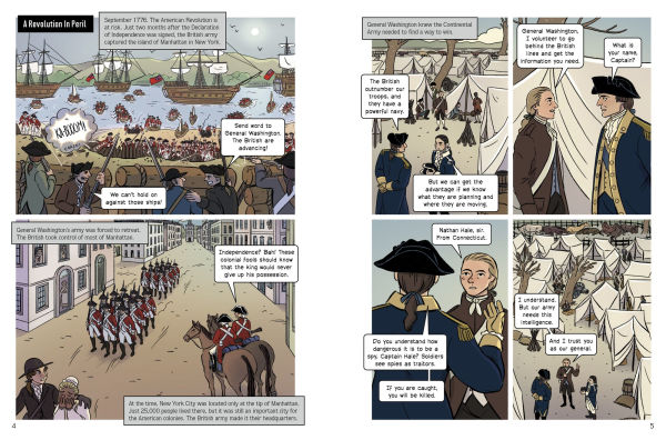 The Spy Who Wore Petticoats: A Graphic Novel Biography of Anna Strong