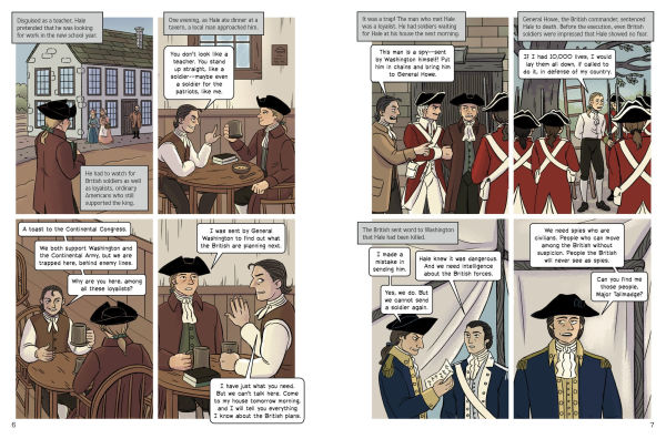 The Spy Who Wore Petticoats: A Graphic Novel Biography of Anna Strong