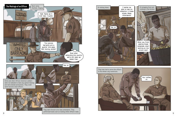 The Cook Who Defended Pearl Harbor: A Graphic Novel Biography of Doris "Dorie" Miller