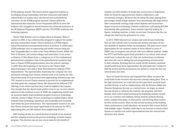 From STEM to STEAM: Latino Perspectives