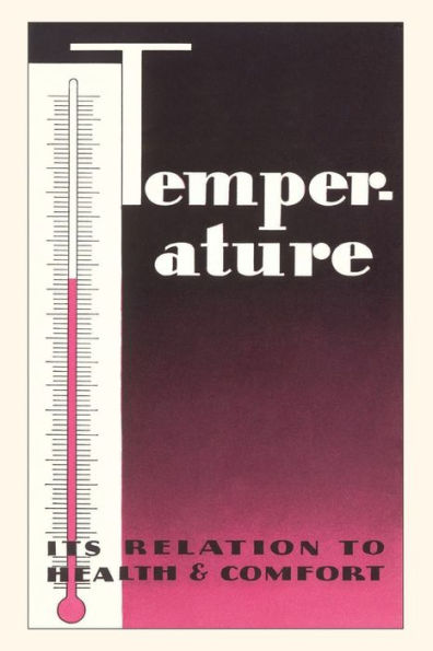 Vintage Journal Temperature, Health Brochure