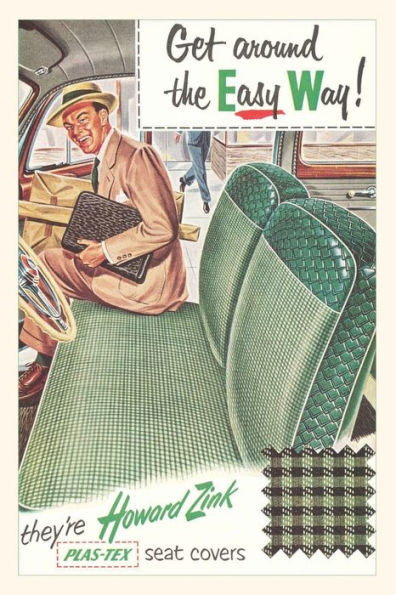 Vintage Journal Seat Cover Sample