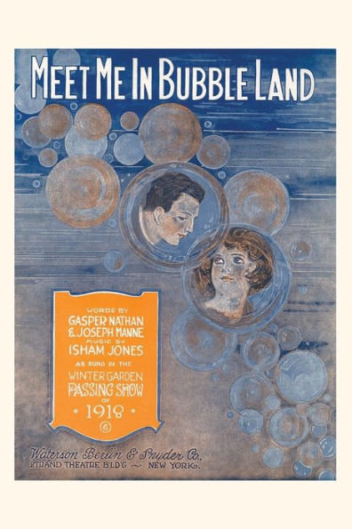Vintage Journal Sheet Music for Meet Me in Bubble Land
