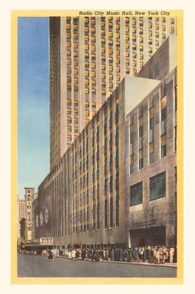 Vintage Journal Radio City Music Hall, New York City
