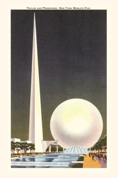 Vintage Journal Trylon and Perisphere, New York World's Fair, 1939