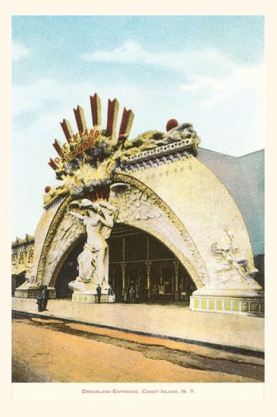 Vintage Journal Dreamland Entrance, Coney Island, New York City