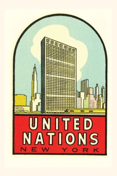 Vintage Journal United Nations, New York