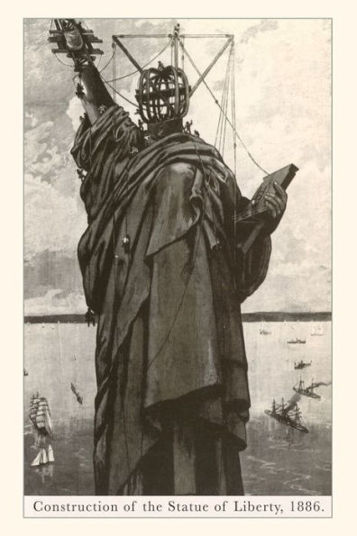 Vintage Journal Construction of the Statue of Liberty