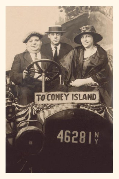 Vintage Journal Studio Photo, To Coney Island