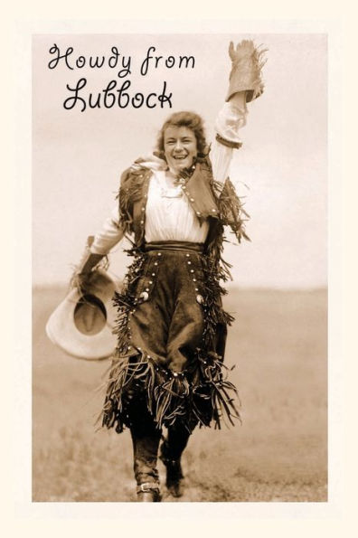 Vintage Journal Howdy from Lubbock