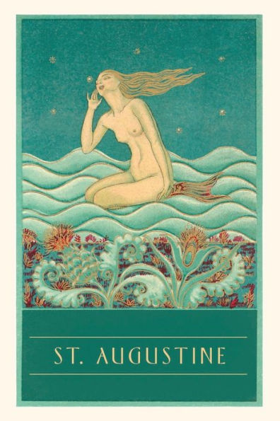 Vintage Journal St. Augustine Mermaid
