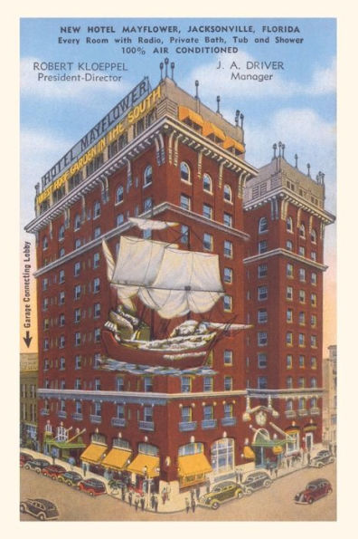 Vintage Journal New Hotel Mayflower, Jacksonville Florida.