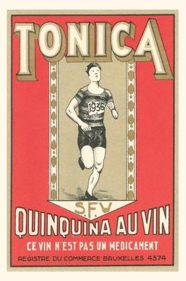 Vintage Journal Tonica, Belgian Quinine Wine