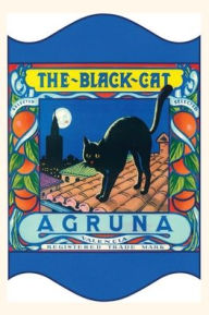 Title: Vintage Journal Black Cat Oranges, Author: Found Image Press