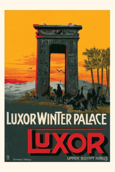 Vintage Journal Luxor Winter Palace Hotel, Egypt