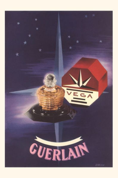 Vintage Journal Perfume Advertisement, Bottle