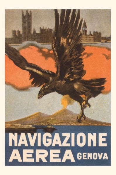 Vintage Journal Genoa Aerial Navigation, Eagle