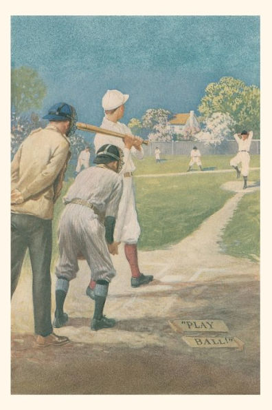 Vintage Journal Play Ball, Pitcher's Wind-Up