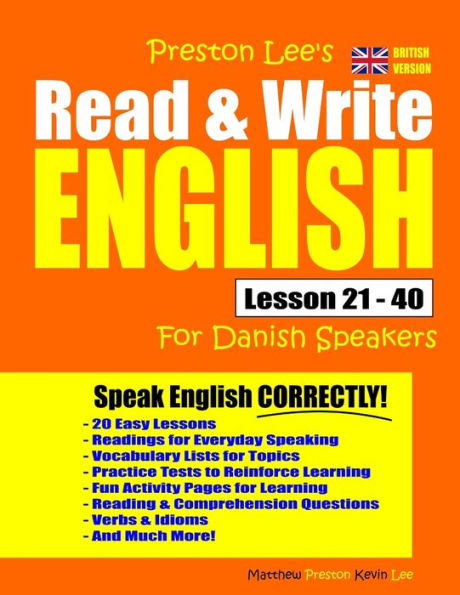 Preston Lee's Read & Write English Lesson
