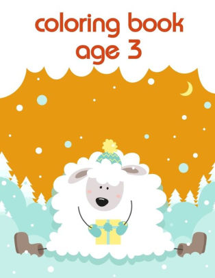 coloring book age 3 funny animals coloring pages for children preschool kindergarten age 3 5 by creative color paperback barnes noble