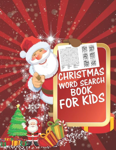 Christmas Word Search Book For Kids: 30 Easy Large Print Word Find Puzzles for Kids: Jumbo Word Search Puzzle Book (8.5"x11") with Fun Themes! (Word Search Puzzle Books)g books ... Regular Christmas Coloring Sheets Inside