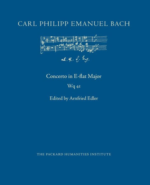 Concerto in E-flat Major, Wq 41