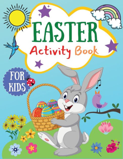 Easter Activity Book for Kids - A Fun Workbook for Kids Ages 4-6 ...