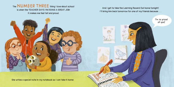 10 Things I Love About School: A Classroom Book for Kids