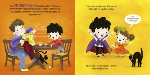 10 Things I Love About Halloween: A Halloween Book for Kids and Toddlers