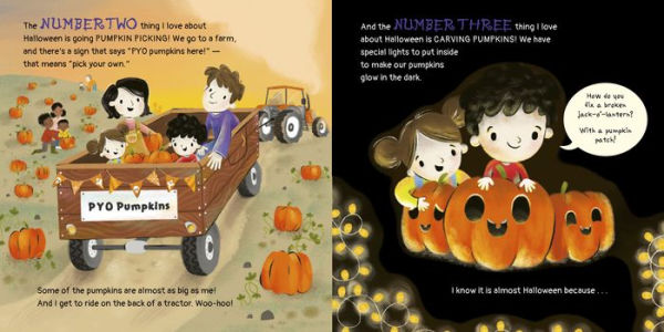 10 Things I Love About Halloween: A Halloween Book for Kids and Toddlers