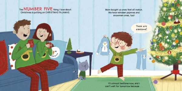 10 Things I Love About Christmas: A Christmas Book for Kids and Toddlers