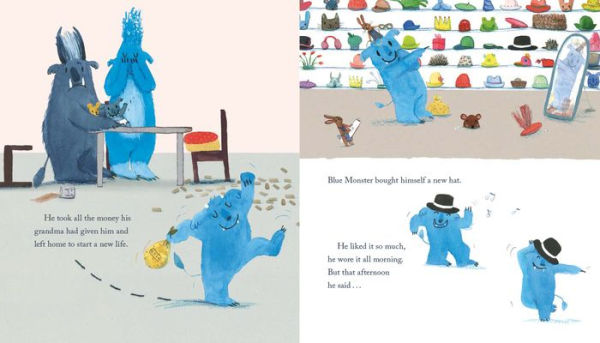 Blue Monster Wants It All!