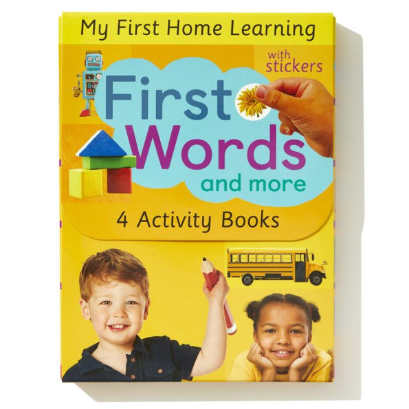 First Words and More: 4 Activity Book Boxed Set with Stickers: My Day; My World; Natural World; Things to Learn