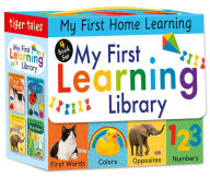 Title: My First Learning Library 4-Book Boxed Set: Includes First Words, Colors, Opposites, and Numbers, Author: Lauren Crisp