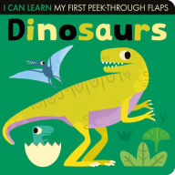 Title: Dinosaurs: My First Peek-Through Flaps, Author: Lauren Crisp