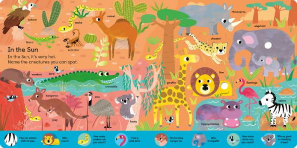 Noisy Animal Search and Find: With 12 sounds and more than 100 Animals to find