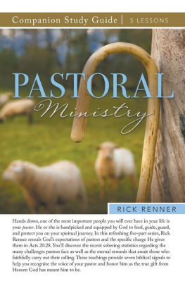 Pastoral Ministry Study Guide By Rick Renner, Paperback | Barnes & Noble®