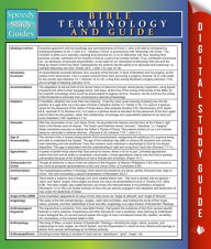 Title: Bible Terminology And Guide: Speedy Study Guides, Author: Speedy Publishing