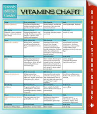 Title: Vitamins Chart: Speedy Study Guides, Author: Speedy Publishing