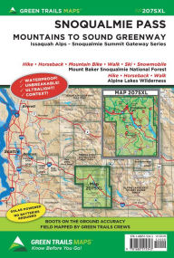 Title: Snoqualmie Pass Gateway, WA No. 207SXL, Author: Green Trails Maps