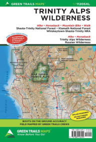 Title: Trinity Alps Wlderness, CA No. 1120SXL, Author: Green Trails Maps