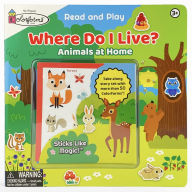 Title: Where Do I Live? (Colorforms): Animals at Home, Author: Rufus Downy