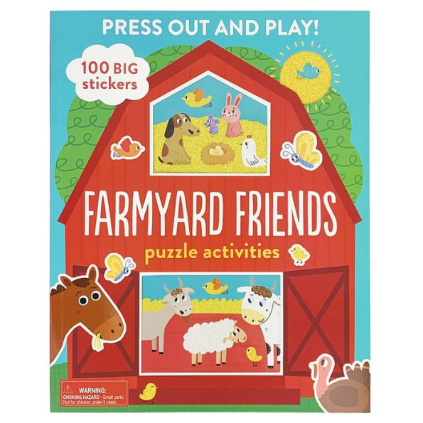 Farmyard Friends: Puzzle Activities Press Out and Play